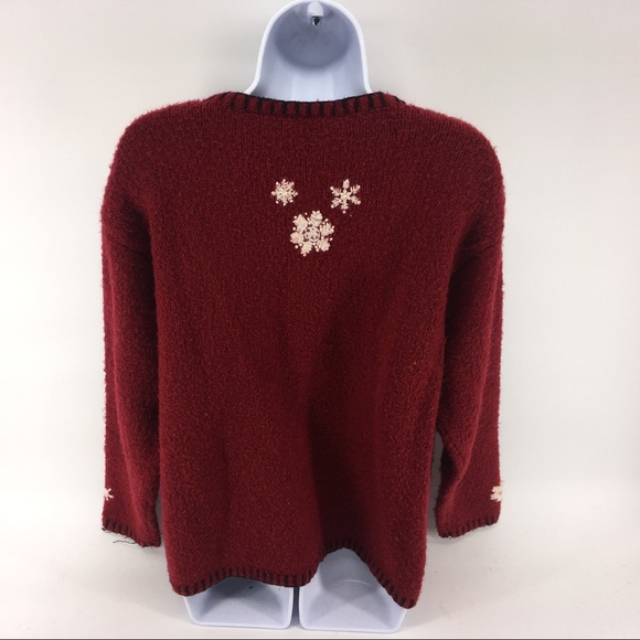 Croft and barrow large Christmas sweater Flaws - Picture 7 of 8